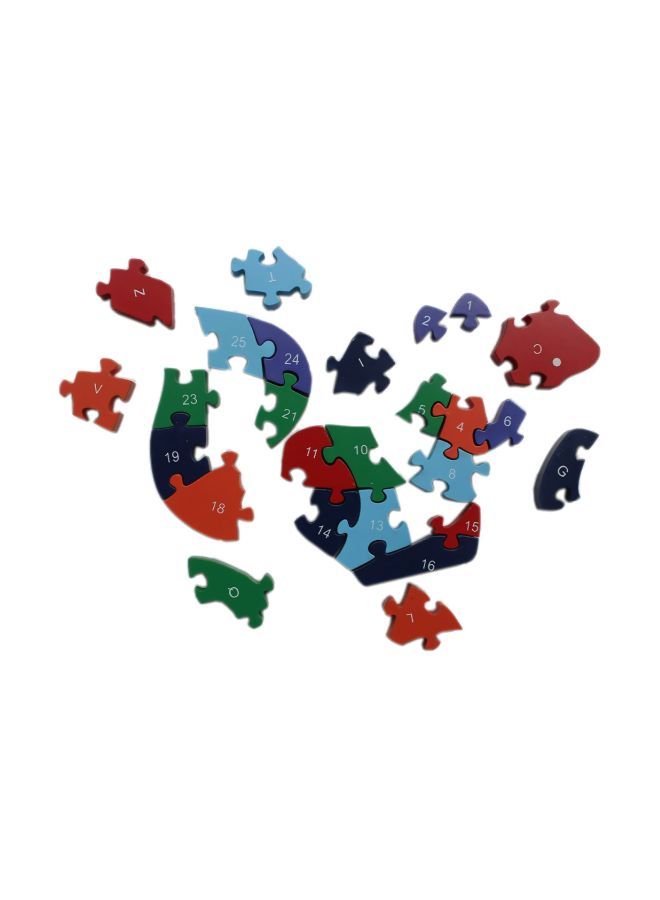 NIBEMINENT 26-Piece Animal Shaped Wooden Jigsaw Puzzle 1TNG272 - Image 5