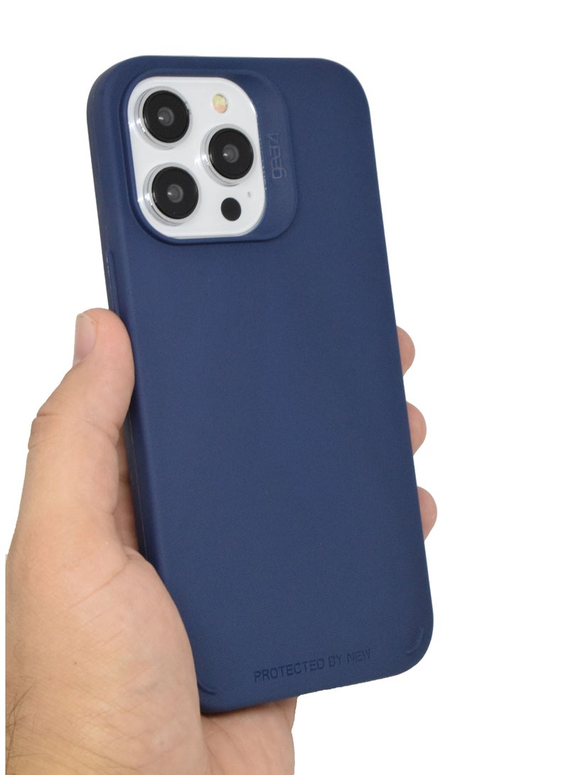 BORTONY iPhone 13 Pro Max Cover 6.7" Compatible with Full Body Protection Soft Silky Liquid Silicone Slim Back Case - Image 2