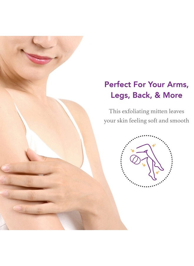 Hair off - Hair Remover Mittenallnaturalpainless & Chemical Freefull Body Hair Removalslows & Lessens Regrowthexfoliates Skin (3 Mittens Per Boxpack Of 4) - Image 1