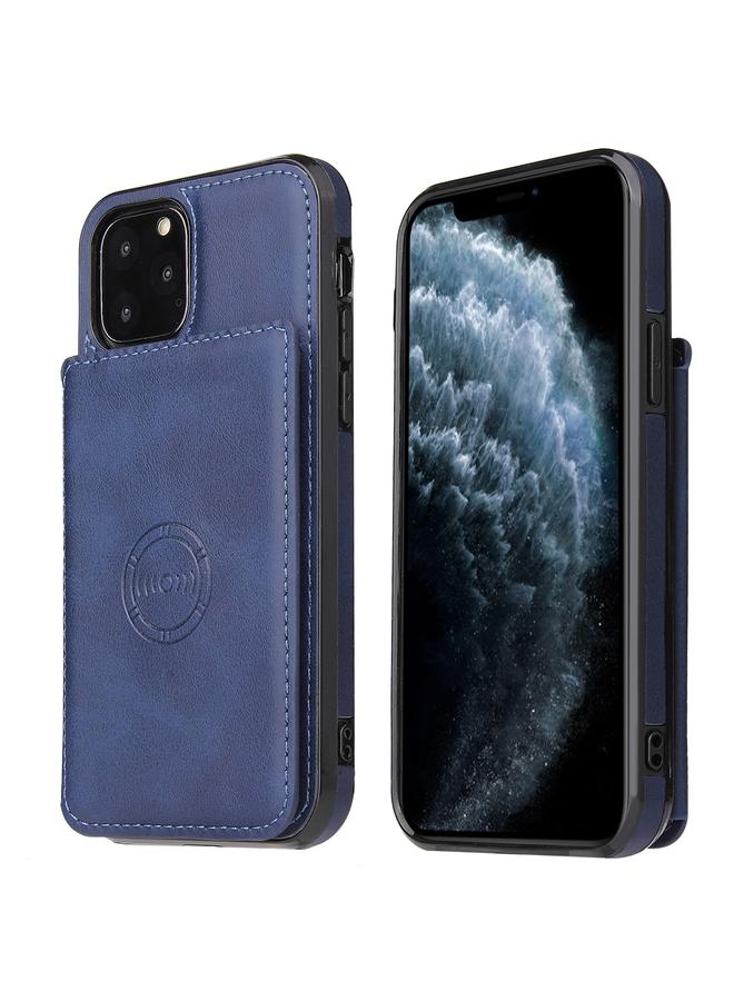 زبون جراب مغناطيسي من نسيج جلد العجل لهاتف iPhone 12 mini - Image 2