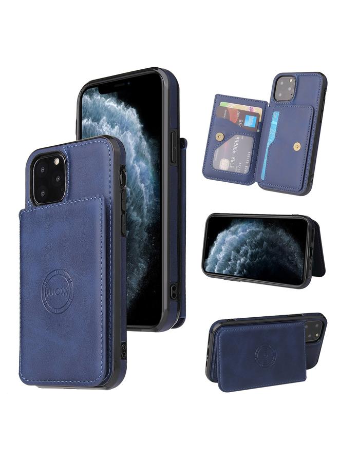 زبون جراب مغناطيسي من نسيج جلد العجل لهاتف iPhone 12 mini - Image 1