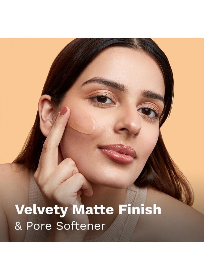 PILGRIM - Glow Primer Lightweight Gel Based Velvety Matte Finish, Blurs Pores, Vit C+E Infused - Image 1