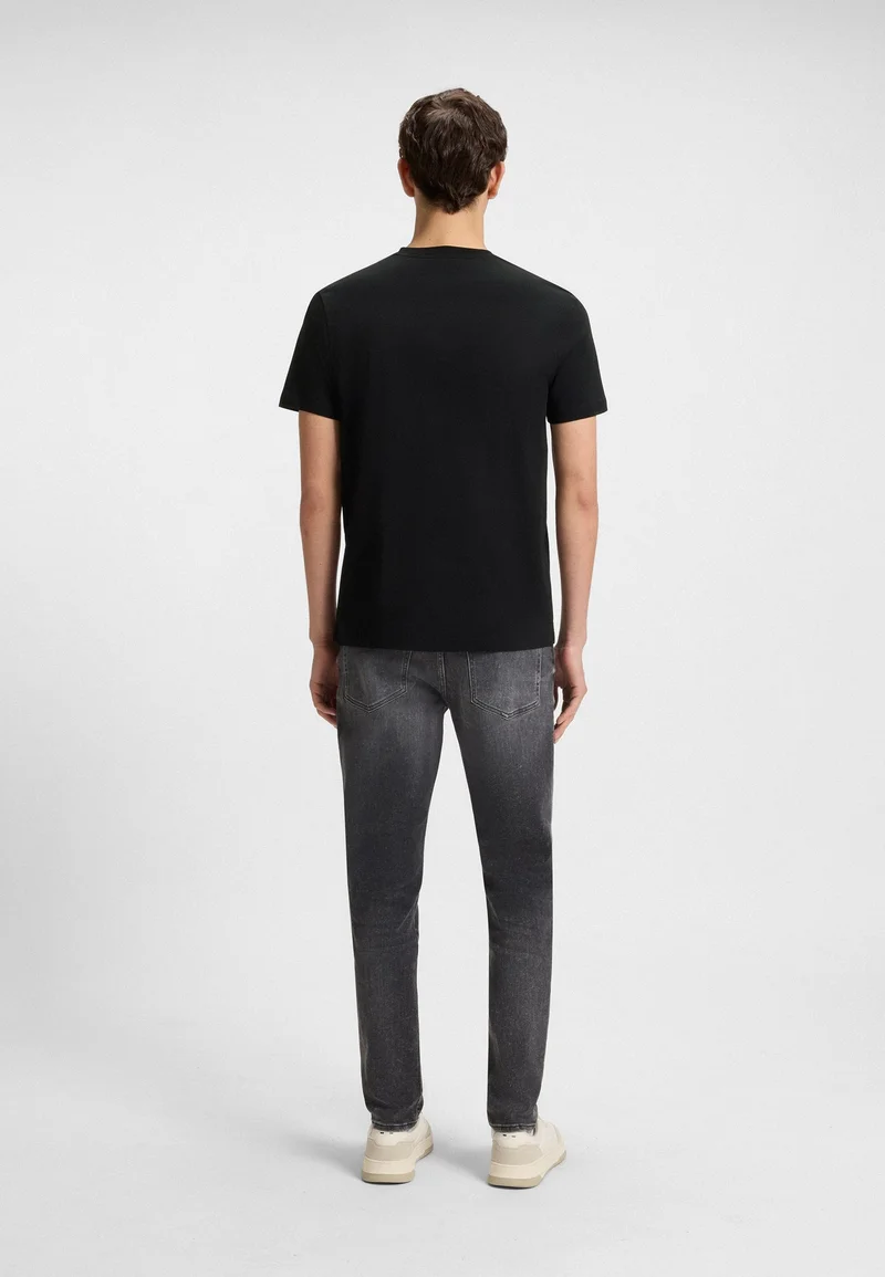 بوس Cotton-jersey T-shirt with large logo print