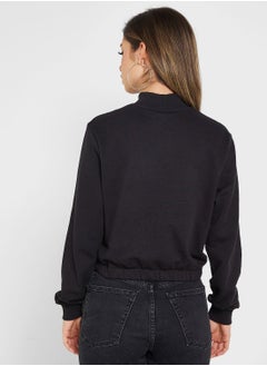 ONLY High Neck Knitted Sweatshirt  - Image 2