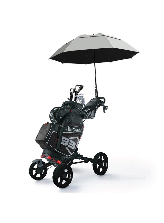 Suntek 68" UV Protection Wind Cheater Vented Canopy Umbrella, Black, One Size, Modern - Image 4
