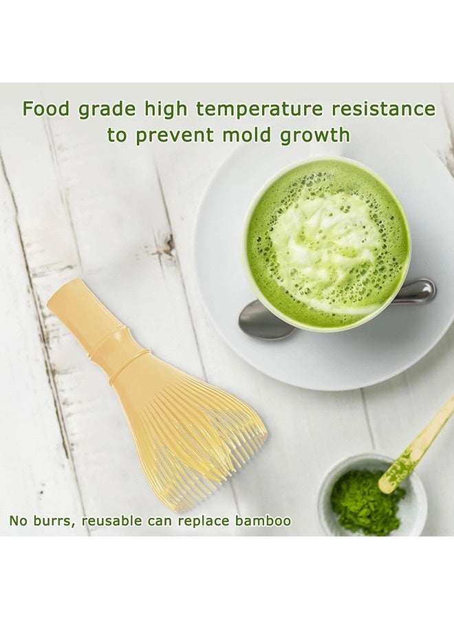 شيبشيب خفاق ماتشا، خفاق ماتشا قابل لإعادة الاستخدام مصنوع من راتنج البولي بروبيلين (PP)، أداة تحريك سهلة التنظيف لمراسم شاي الماتشا الياباني. - Image 4