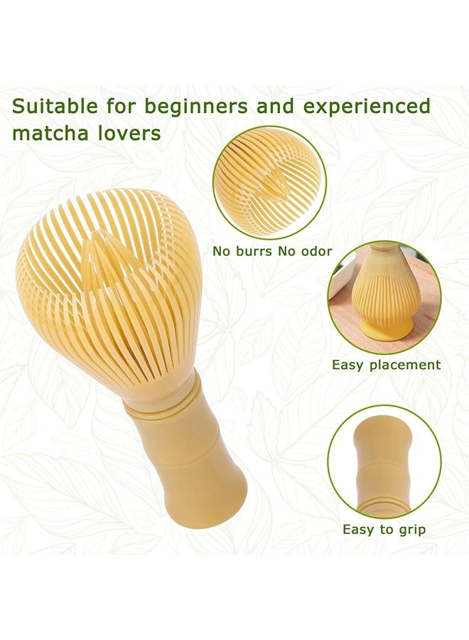 شيبشيب خفاق ماتشا، خفاق ماتشا قابل لإعادة الاستخدام مصنوع من راتنج البولي بروبيلين (PP)، أداة تحريك سهلة التنظيف لمراسم شاي الماتشا الياباني. - Image 3