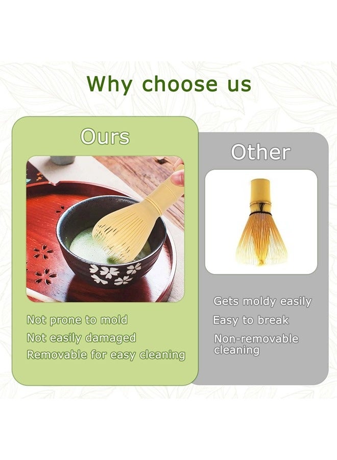 شيبشيب خفاق ماتشا، خفاق ماتشا قابل لإعادة الاستخدام مصنوع من راتنج البولي بروبيلين (PP)، أداة تحريك سهلة التنظيف لمراسم شاي الماتشا الياباني. - Image 2