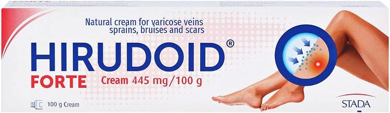 هيرو كريم فورت 100 جرام كريم للأوردة والكدمات والندبات والتواءات، صنع في ألمانيا