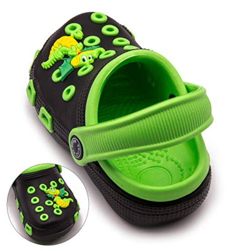 Toddler Little Clogs Slip On Girls Boys Garden Clogs Summer Non-Slip Lightweight Slide Sandals Shoes Pool Shower Beach Slippers - Image 3