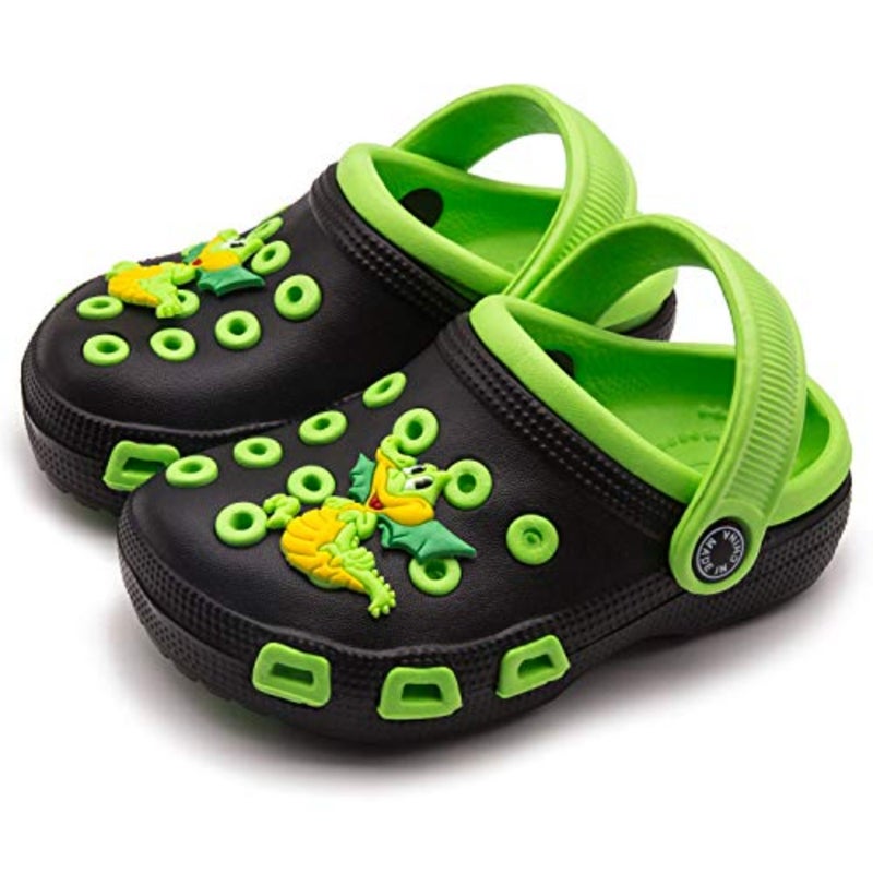 Toddler Little Clogs Slip On Girls Boys Garden Clogs Summer Non-Slip Lightweight Slide Sandals Shoes Pool Shower Beach Slippers - Image 1
