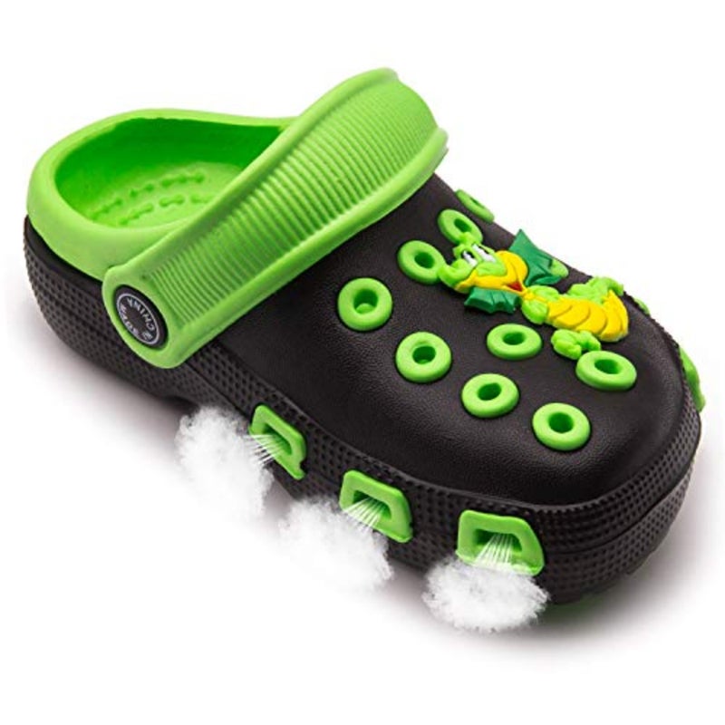 Toddler Little Clogs Slip On Girls Boys Garden Clogs Summer Non-Slip Lightweight Slide Sandals Shoes Pool Shower Beach Slippers - Image 5