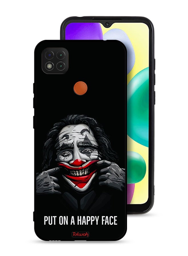 Tolwak Xiaomi Redmi 9C Protective Case Cover Put On Happy Face - Image 1