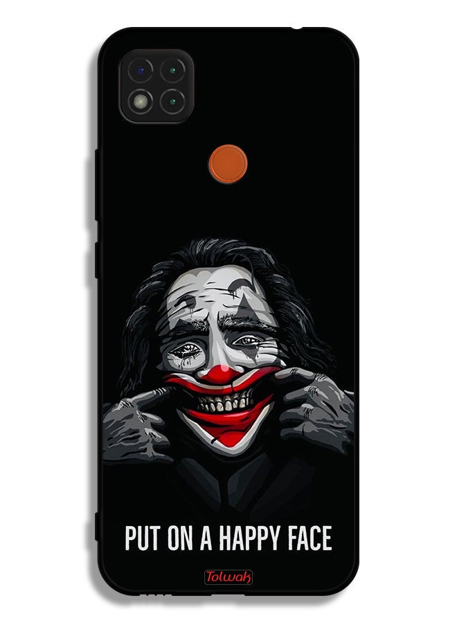 Tolwak Xiaomi Redmi 9C Protective Case Cover Put On Happy Face - Image 2