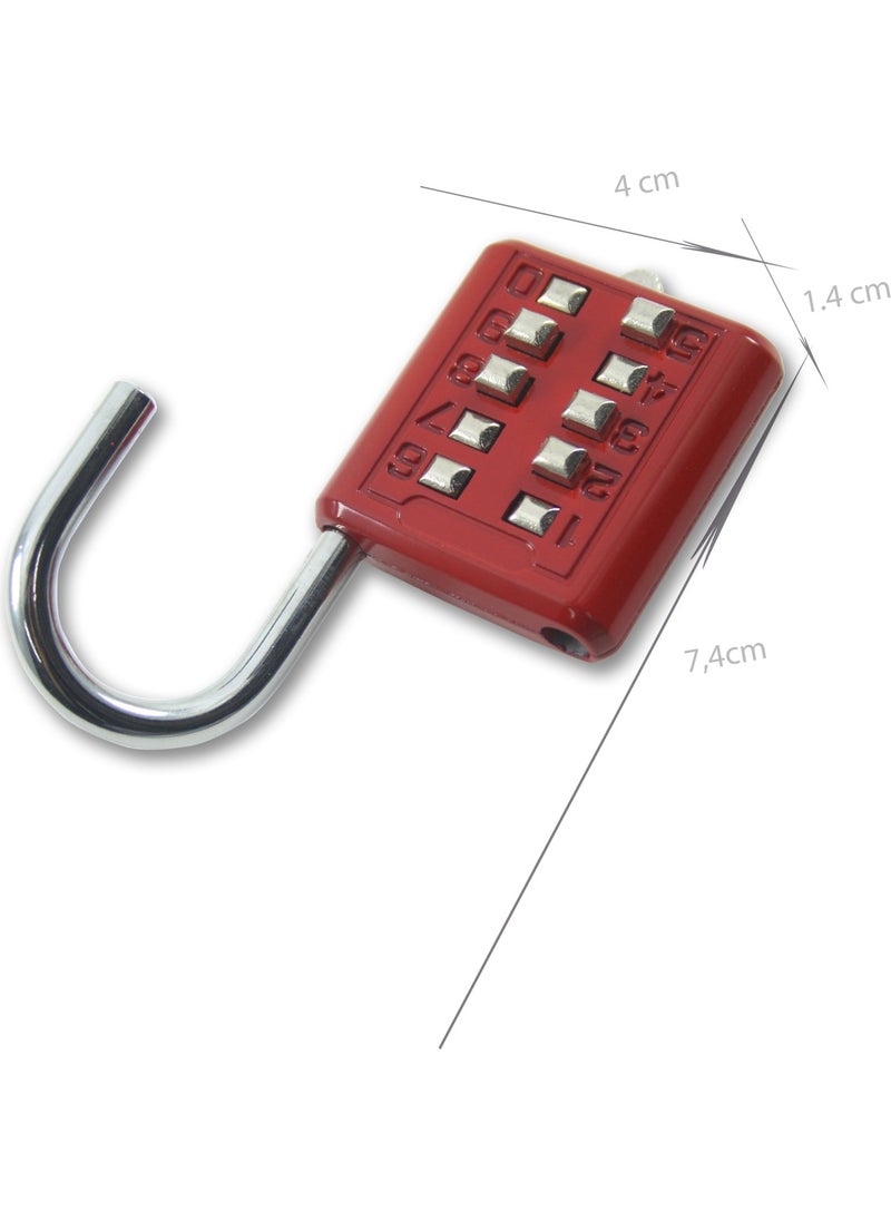 10 Digit Keyless Security Padlock Red - pzsku/ZD49E0C74BF858A7CB7C7Z/45/_/1730535718/bcafe955-197b-4f04-8aaa-efd5e97a2328