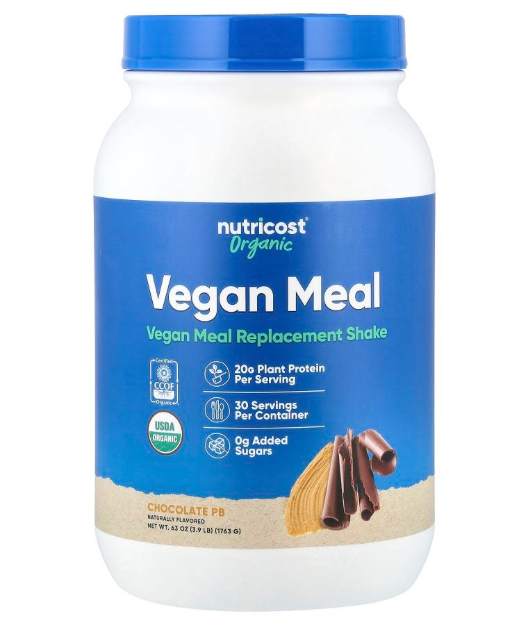 Organic Vegan Meal Chocolate PB 3.9 lb (1763 g)