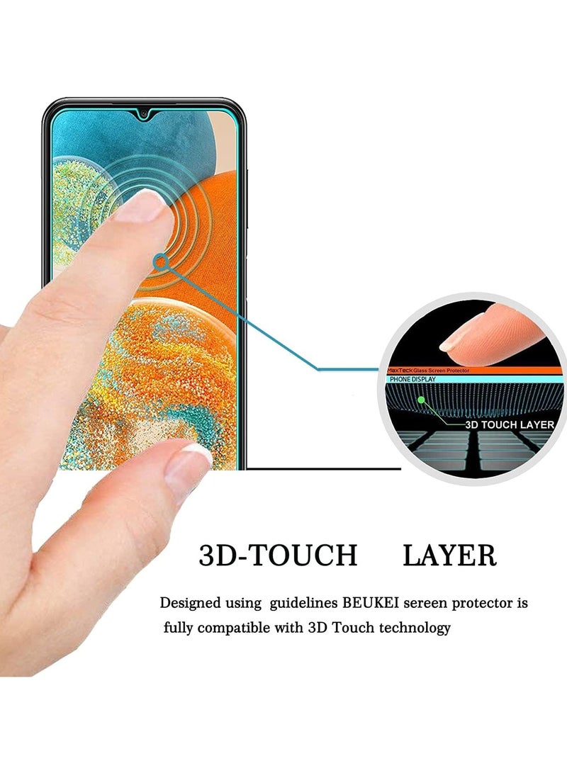 1 Pack Screen Protector Tempered Glass for Tecno Pova 7，Case Friendly [Hardness 9H ][High definition] [Anti Scratch] - Image 3