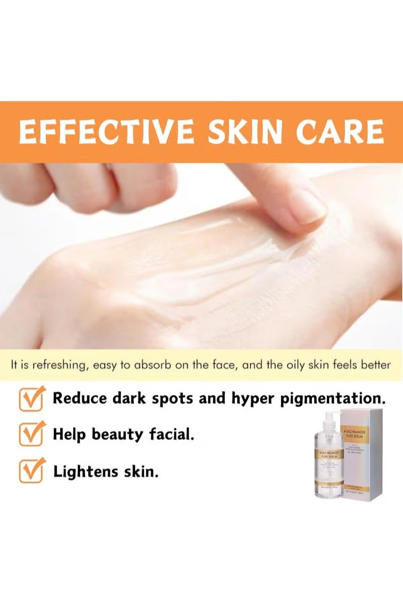 LBLS Niacinamide Pure Serum, 2 in 1 Face & Body Whitening and Hydratin 520ML - Image 3