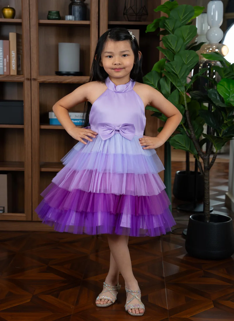 دىدانيالا D' Daniela - Gina Purple Party Dress