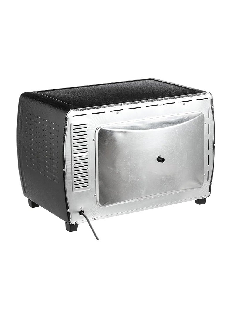 iHome iHome 1200W 45L Electric Oven with Thermostat, Black, KI-7000  - Image 5