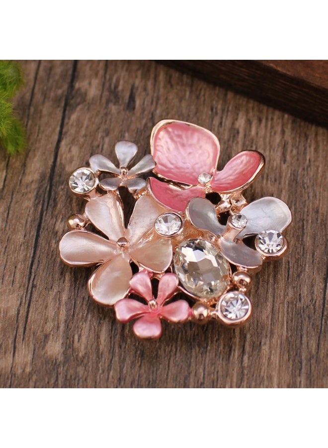 KUYING Enamel Geometric Fashionable And Creative High-end Brooch 