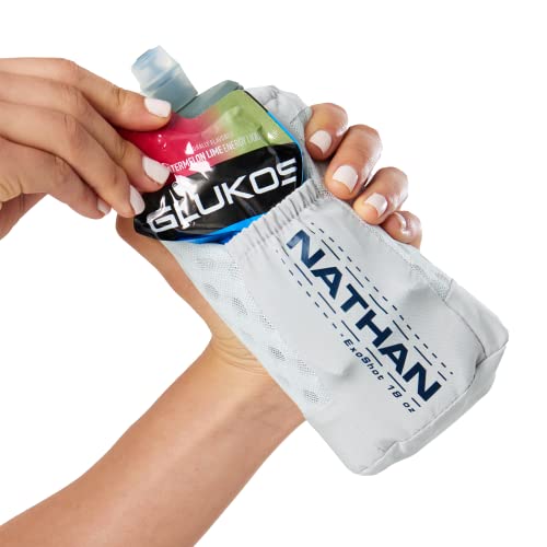 Nathan ExoDraw & ExoShot 2.0, Handheld Running Water Bottle for Marathons, Hiking, Ultra Running & Outdoor Activity - Image 5