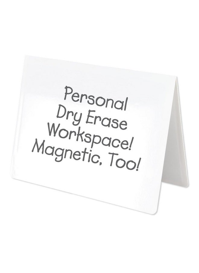 Really Good Stuff Folding Magnetic Dry Erase Activity Boards - Blank - 6 Boards  - Image 2