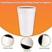 Concession Essentials 12oz Disposable White Foam Cups Pack of 100ct CEFoam Cups 12100ct - Image 4