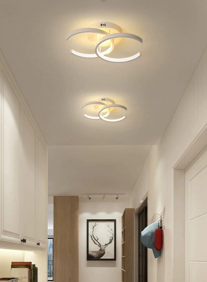 Ceiling light corridor light Corridor light Creative porch crystal light balcony modern simple Nordic bedroom light  - Image 4