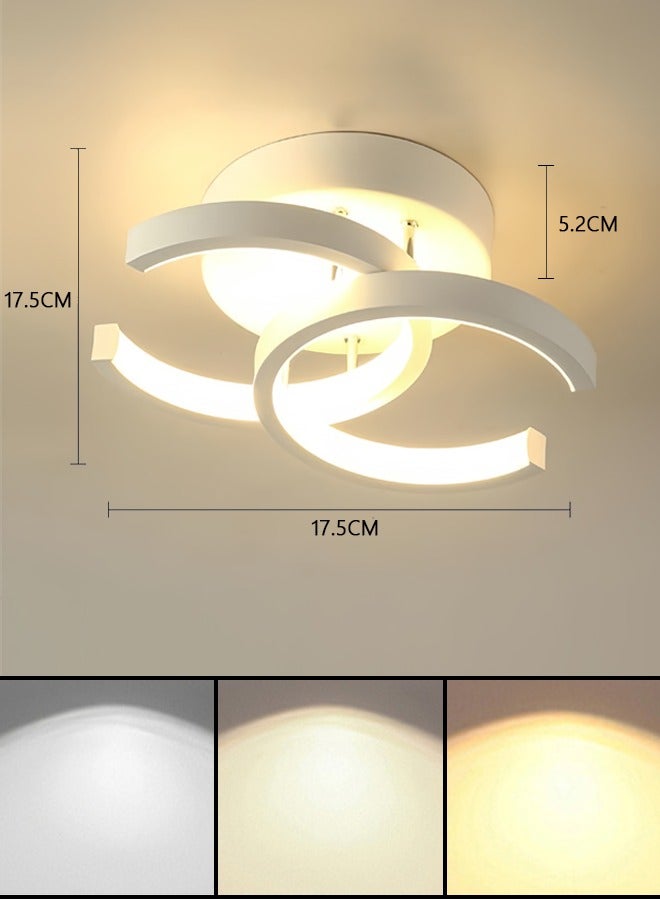 Ceiling light corridor light Corridor light Creative porch crystal light balcony modern simple Nordic bedroom light  - Image 2