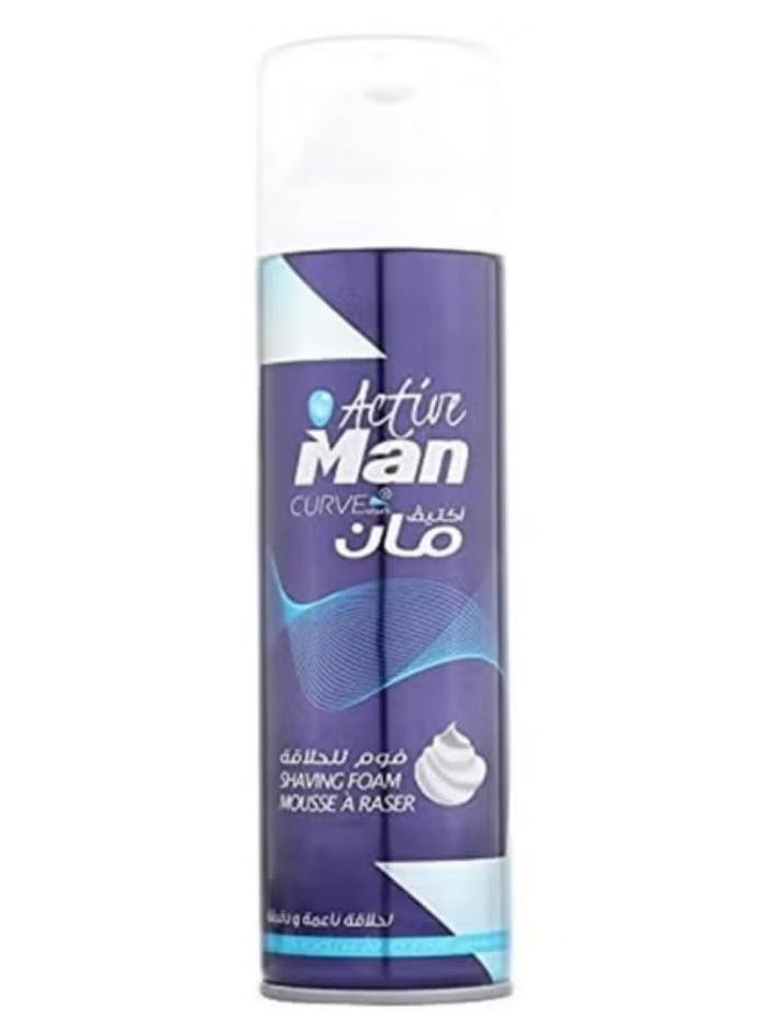 اكتيف مان فوم للحلاقة كيرف من اكتيف مان 200 مل - Image 1