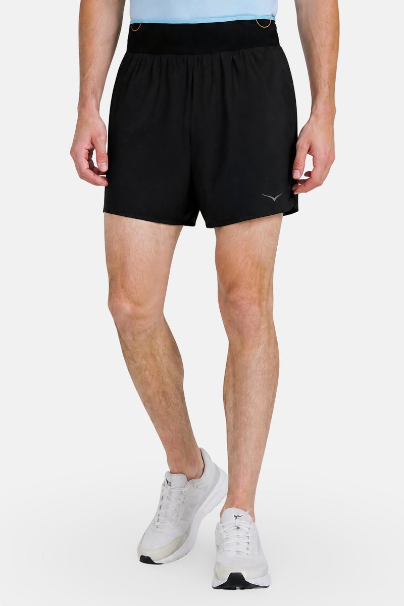 Hoka Men Sportswear Fit Training Shorts, Black - Image 1