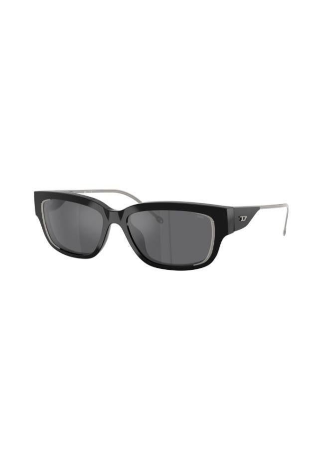 DIESEL 0Dl2002Mu Rectangle Sunglasses - Image 1