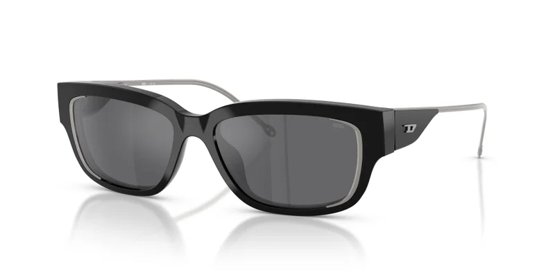 DIESEL 0Dl2002Mu Rectangle Sunglasses
