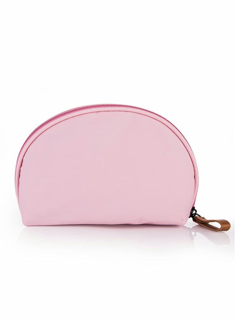 Bluejw Cosmetic Bag, Waterproof Small, Travel Makeup Pouch, , Portable Brush Organizer, Cute Coin Purse for Women Toiletry Bags (PINK) - Image 2