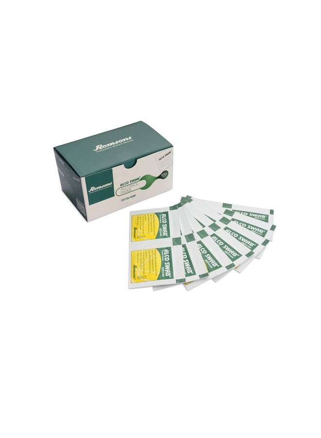 Romsons Alco Swab Alcohol Guaze (Pack of 500) Antiseptic Prep sterile for disinfect cuts and scrapes - Image 1