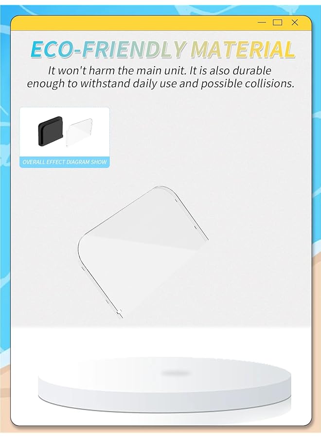 KASTWAVE Cover For Switch 2 Dock Station Pet Material Protective Case Shockproof Dustproof Scratch Resistant Easy To Clean All Round Protection Transparent - Image 3