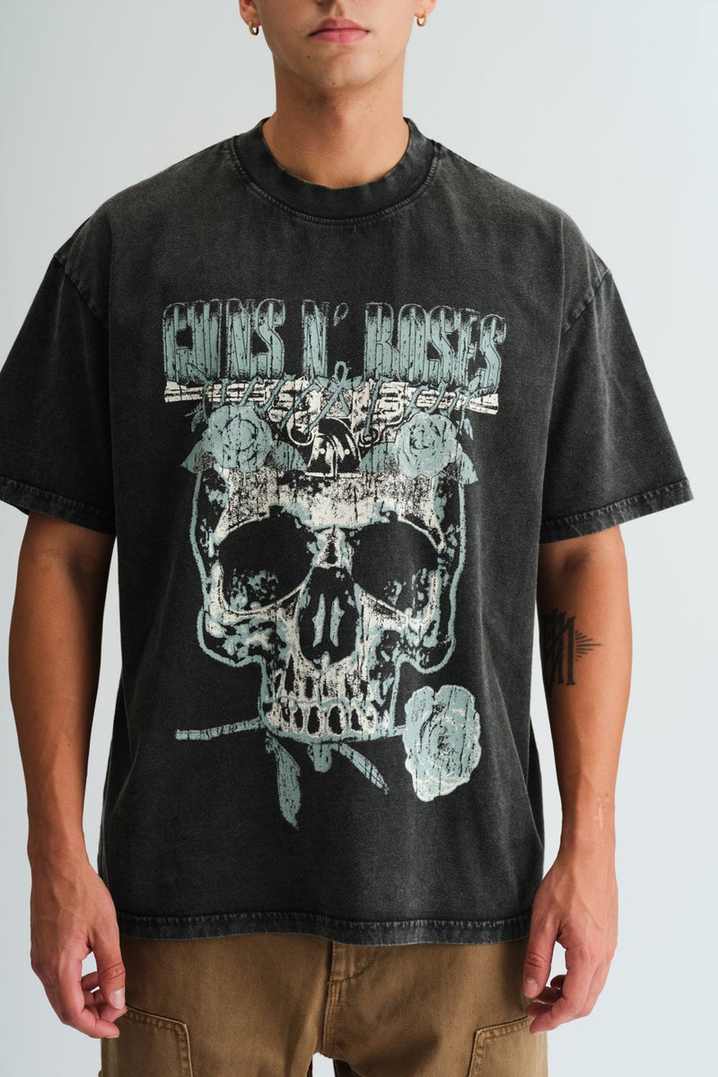 Bonkers Corner Guns N Roses US Tour 1991 Oversized T-shirt - Image 4