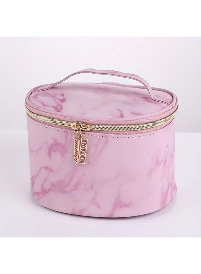 Plenteous Cosmetic and Jewelry Storage Case Set - Waterproof PU Leather Floral Makeup Bag, Large Capacity Toiletry Organizer for Women, Home and Travel Use (2PCS, Multicolor) - Image 5