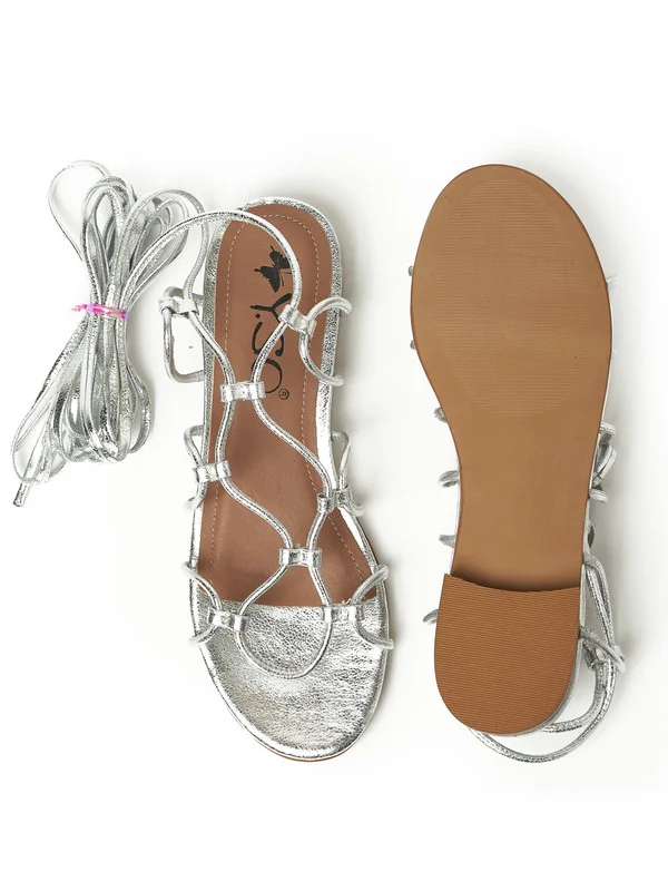 Y.so Women's Flat Slingback Sandals – Slip-On Comfort with Backstrap Support