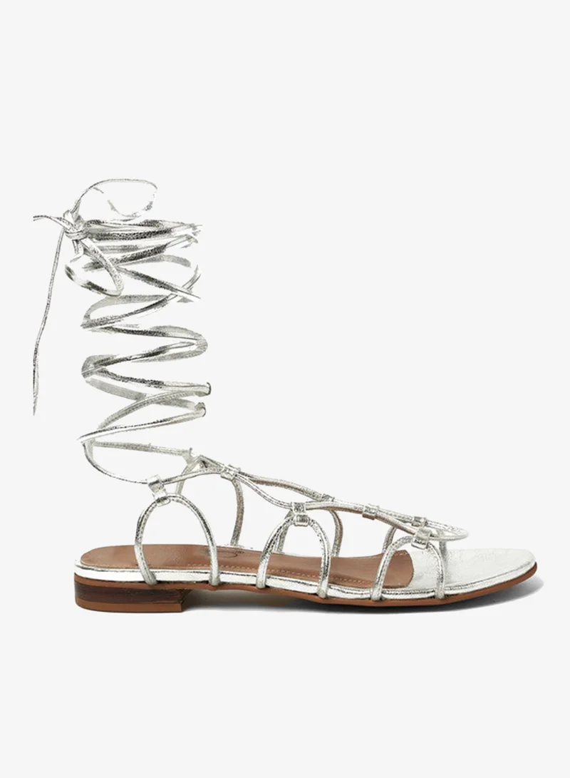 ييزو صنادل نسائية مسطحة بكعب مفتوح من الخلف - مريحة وسهلة الارتداء مع دعم حزام الظهر