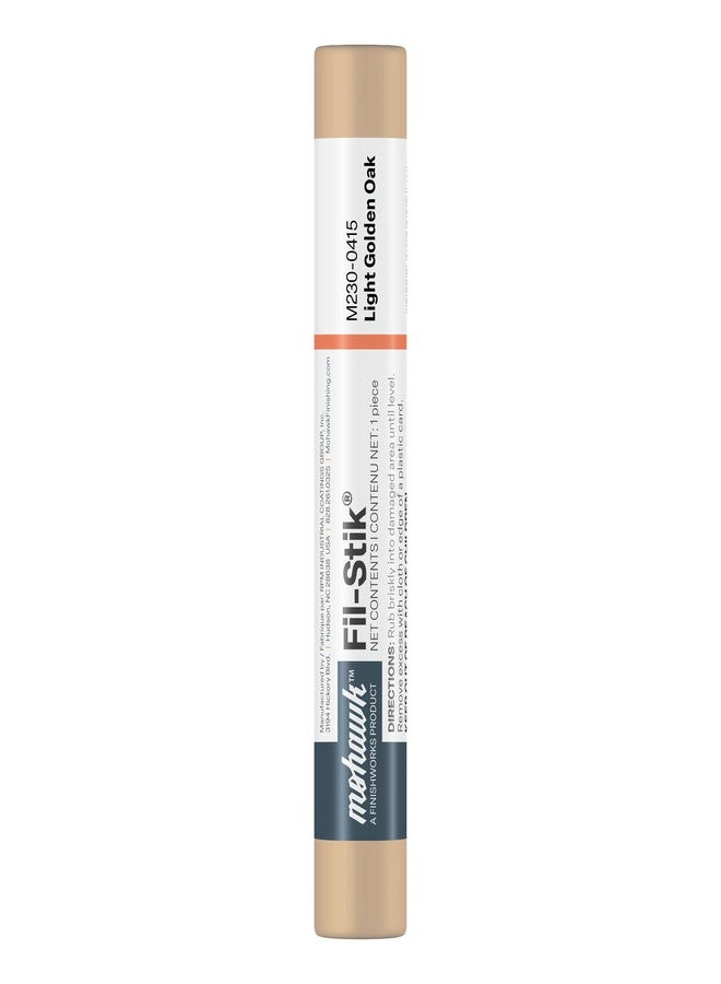 M MOHAWK MOHAWK Finishing Products Fill Stick (Fil-Stik) Putty Stick for Wood Repair (Light Golden Oak)- Rub On Semi-Soft Wax Filler Stick - Image 1
