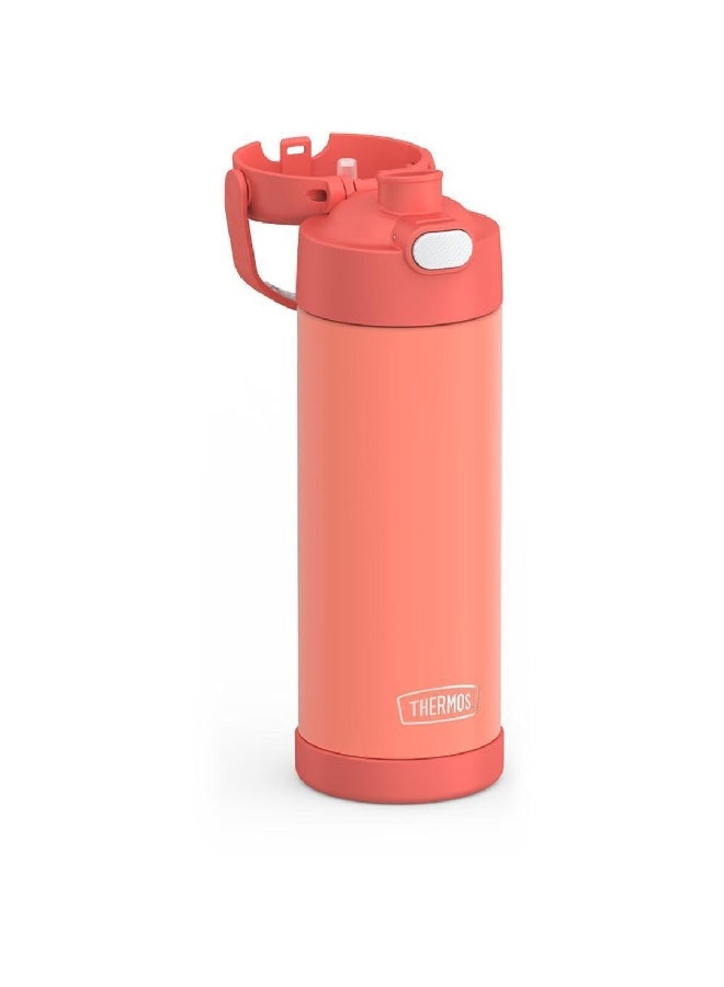 THERMOS Funtainer Vacuum Insulated Double Wall Stainless Steel Water Bottle with Spout Apricot 16oz F41101AP6 - Image 4