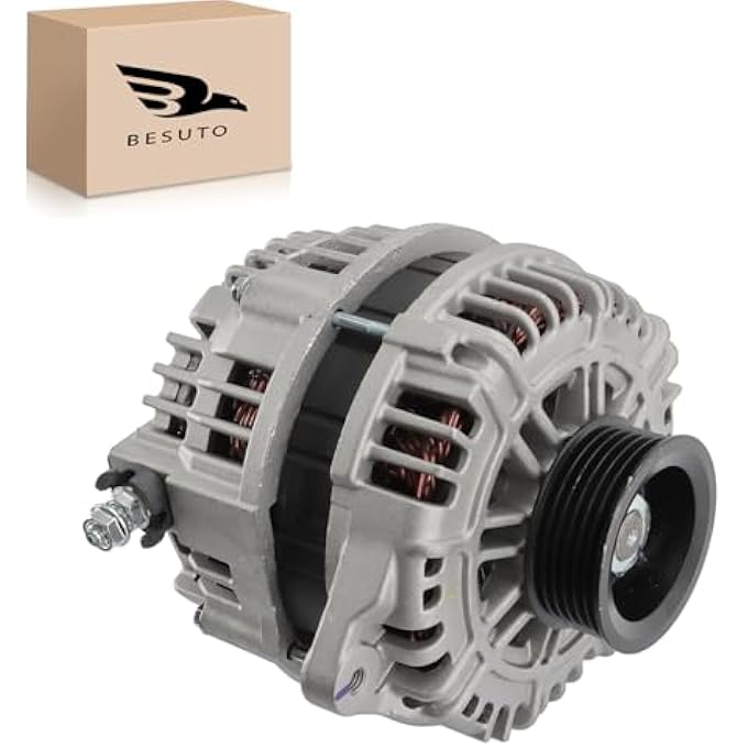 Besuto 13826 Alternators Fit for Nissan Murano 2003-2007, Maxima 1995-2000/2002-2003, for Infiniti I30 1998-2000, I35 2002-2004 Automotive Replacement Alternator 231000L701, LR1110709, 231002Y90 - Image 1