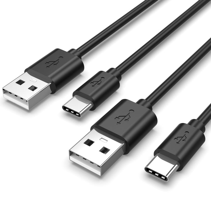 Superer 2 Pack 5FT USB C Charging Cable for PS5 Controller, PlayStation 5 DualSense, Xbox Series X/S Controllers, Xbox Elite Series 2 (Model 1914 1797), Fast Charger & Data Sync Replacement Cord - Image 1