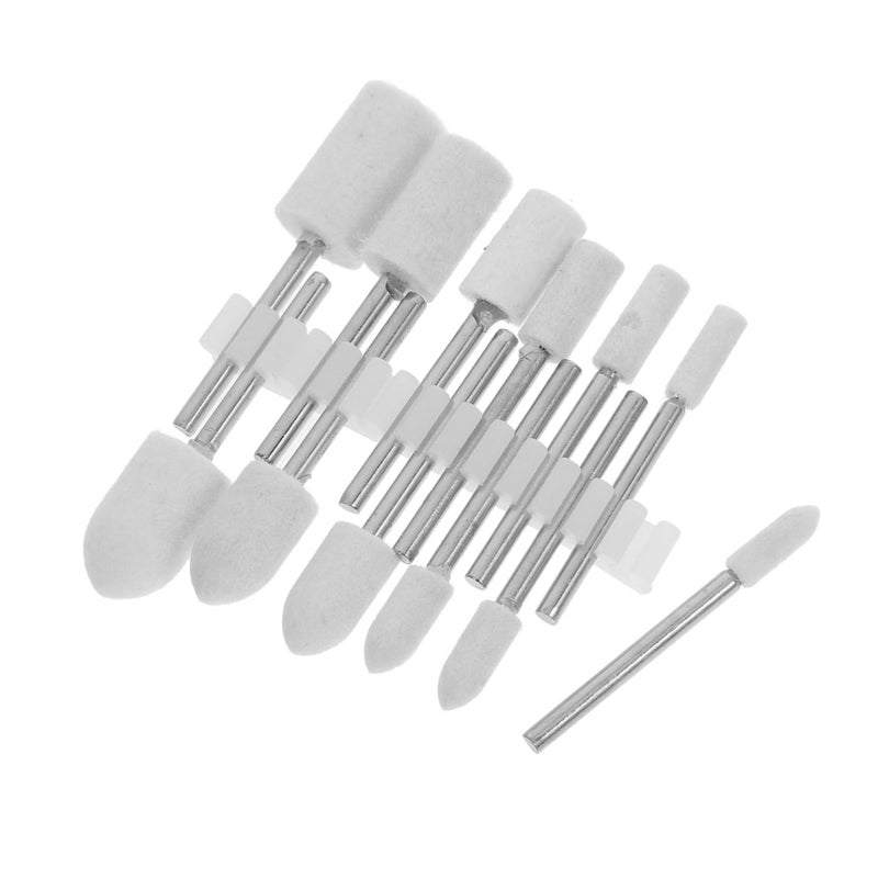 Assorted Wool Buffing Wheel And Polishing Felt Grinding Heads For Car - Image 2