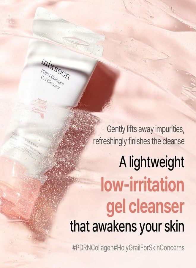 mixsoon PDRN Collagen Gel Cleanser - Deep Pore Cleansing, Lightweight Daily Gel Cleanser for All Skin Types 100ml / 3.38 fl.oz. Korean Glass Skin Care - Image 2