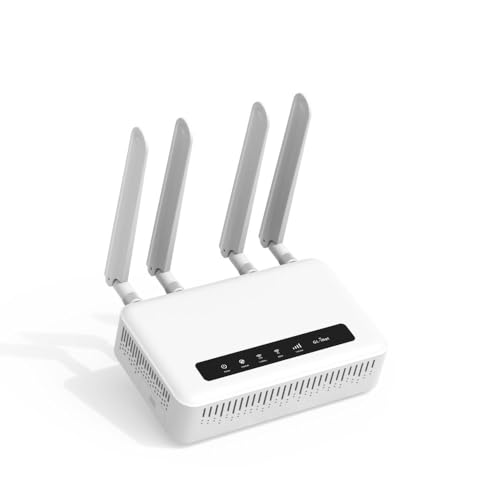GL.iNet GL-X2000(Spitz Plus) Cellular Gateway 4G LTE Router for Home, RV, Road trips, Offices, CAT 12, Wifi 6 Router, Detachable Antennas, Dual-SIM, T-Mobile & AT&T IoT Certified, OpenVPN, WireGuard (NA Only) - Image 1