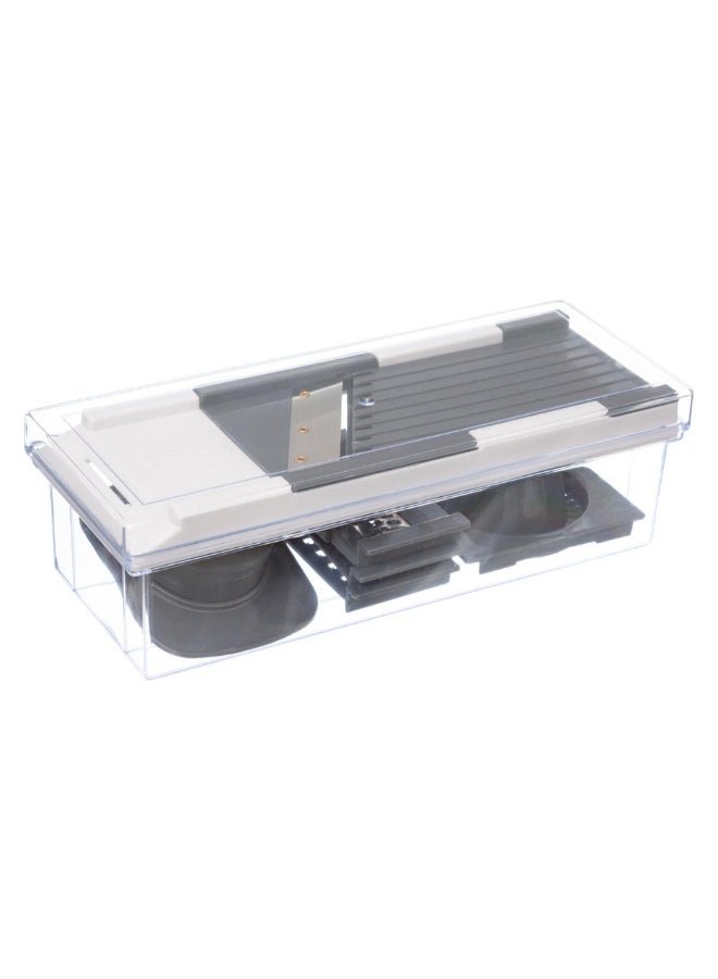 Five Simply Smart Multifunction Stainless Steel Mandoline Slicer Multicolour 8.7 x 11.6 x 30 cm 103597 - Image 1