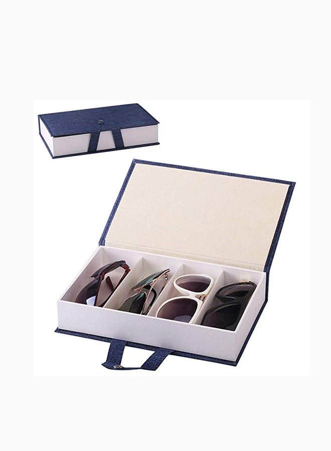 Women's 4-Slot Eyeglass Storage Box - Image 1